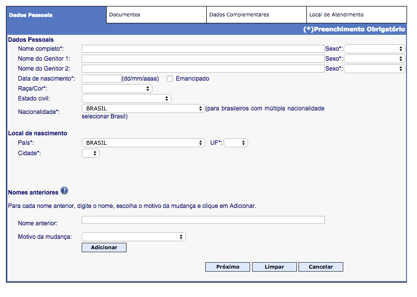 passaporte das crianças foto 1 
